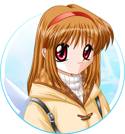 츠키미야 아유 공식 캐릭터 그림