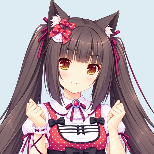 Chocola 얼굴 아이콘